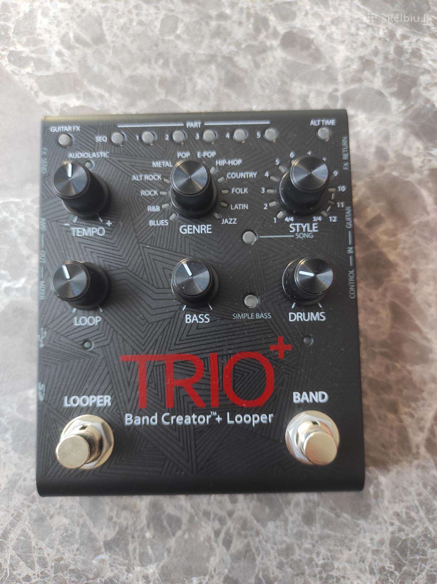 Trio+ Band Creator + Looper Digitech