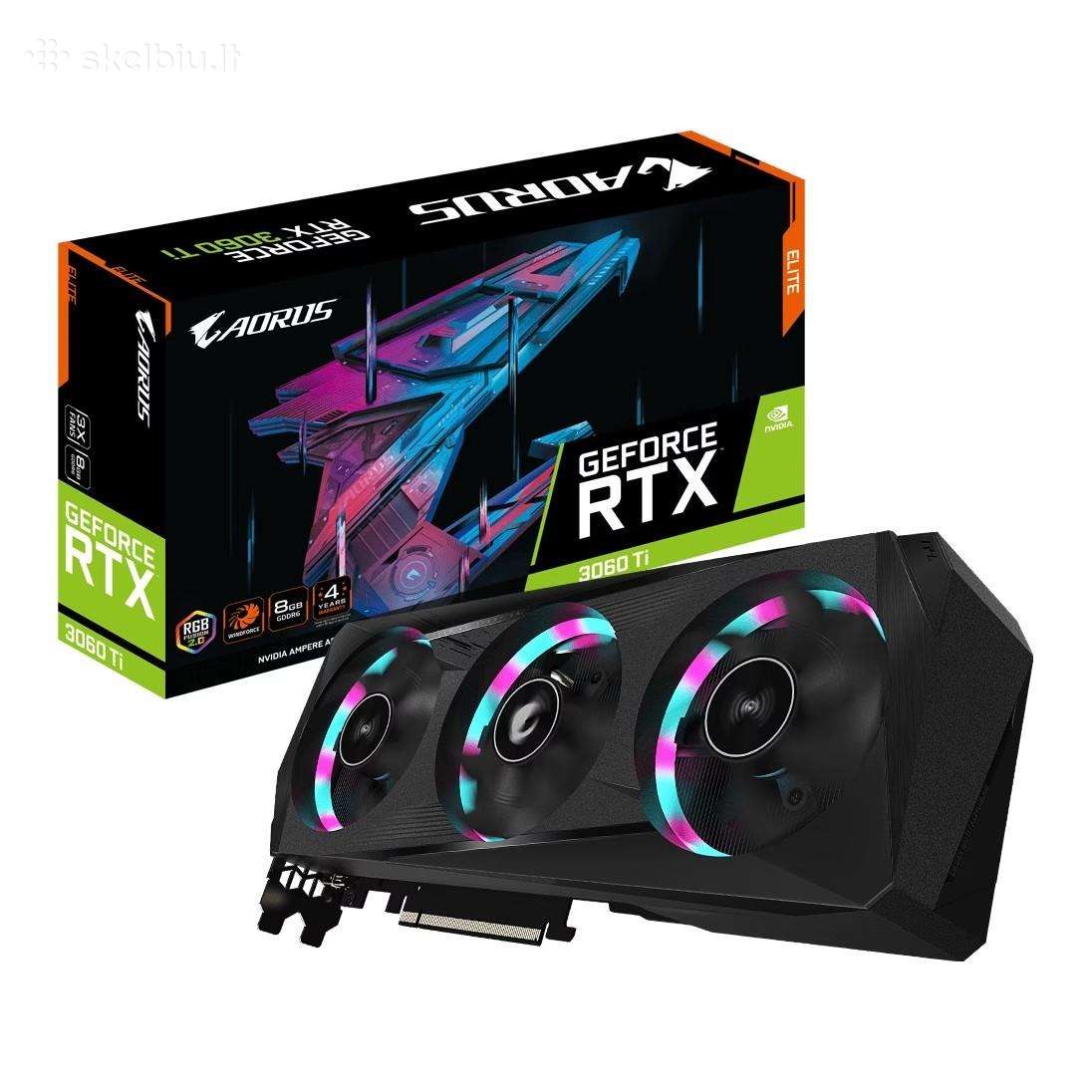Naudotos vaizdo plokštės Rtx / Rx su garantija