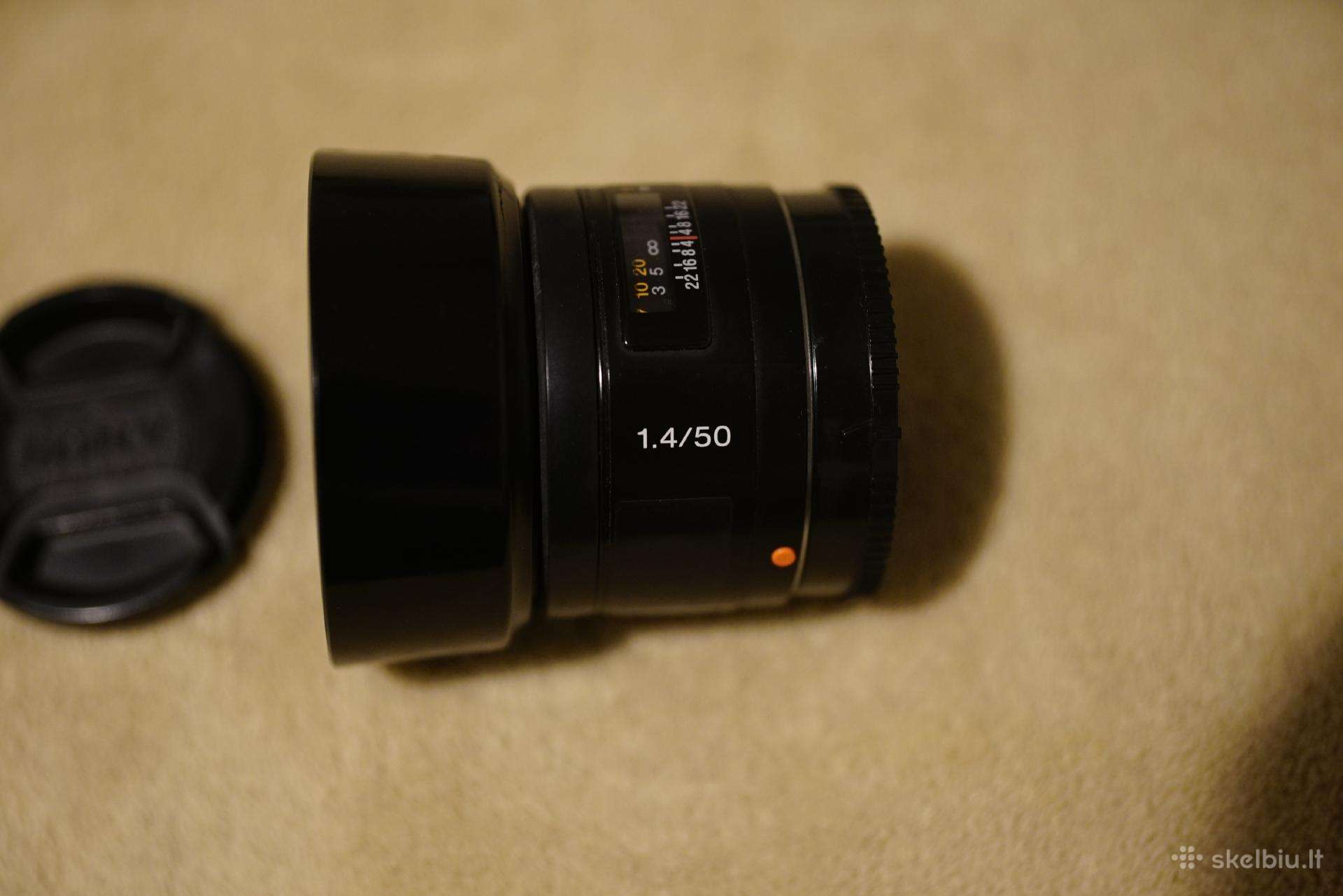 Sony 50mm f/1.4 (a-mount / Sony Alpha)