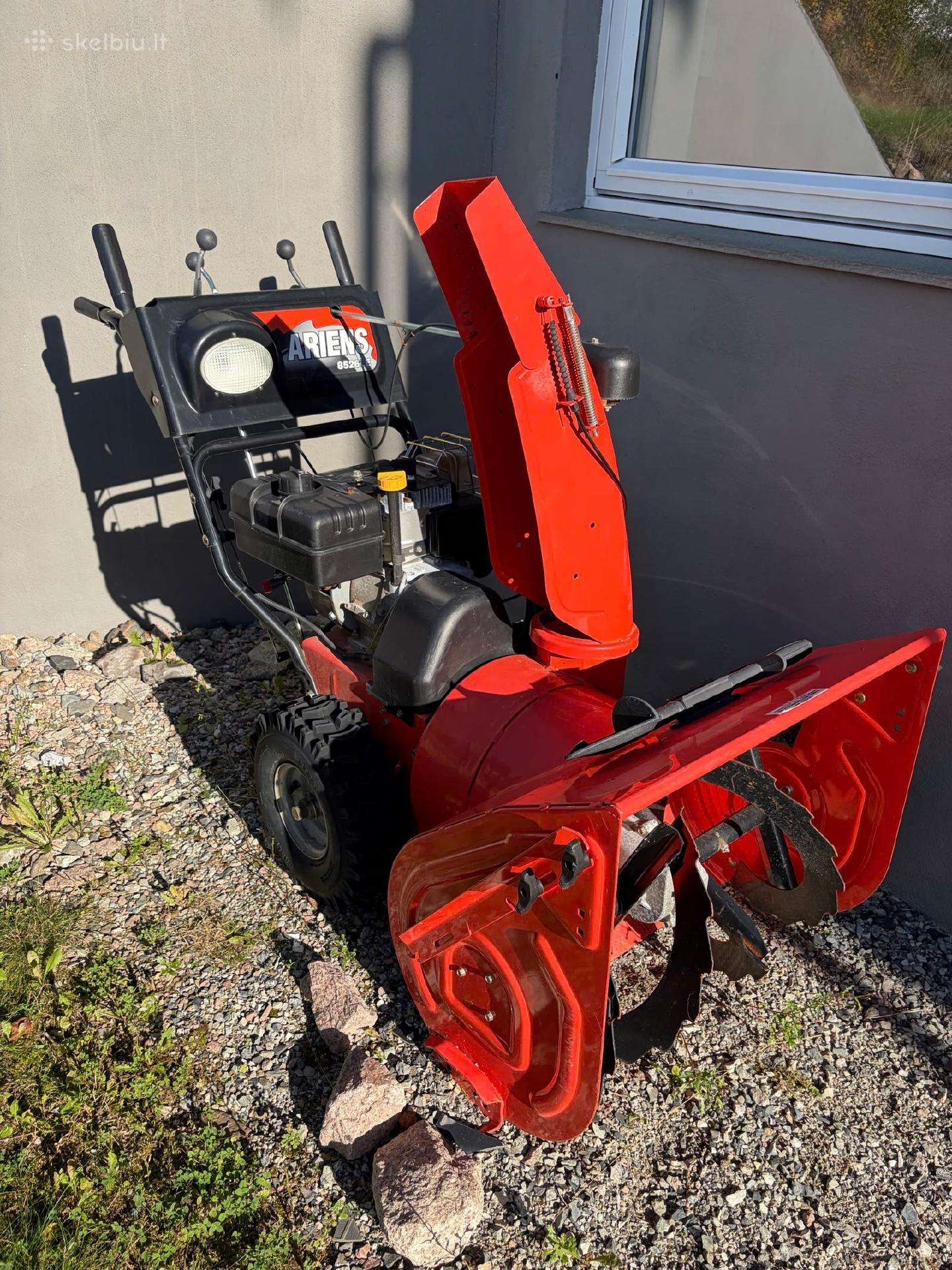 Ariens sniego valytuvas pustuvas