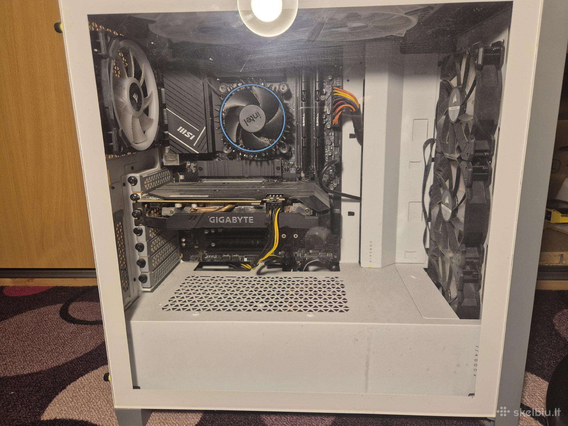 Stacionarus kompiuteris i5 12400f gtx 1660 super