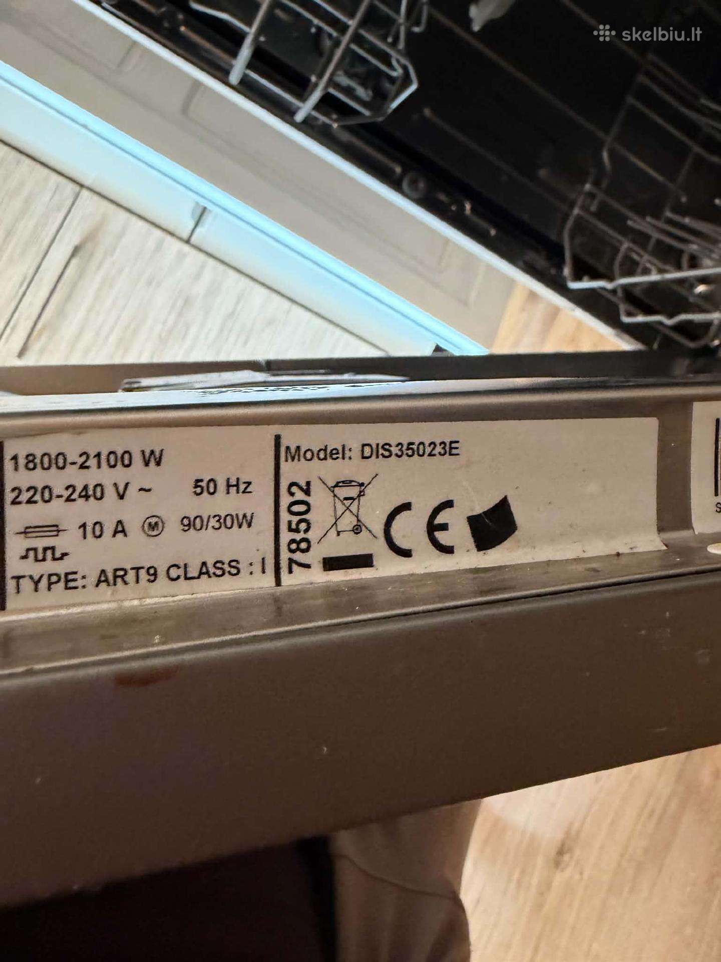 Indaplovė Beko Dis35023e