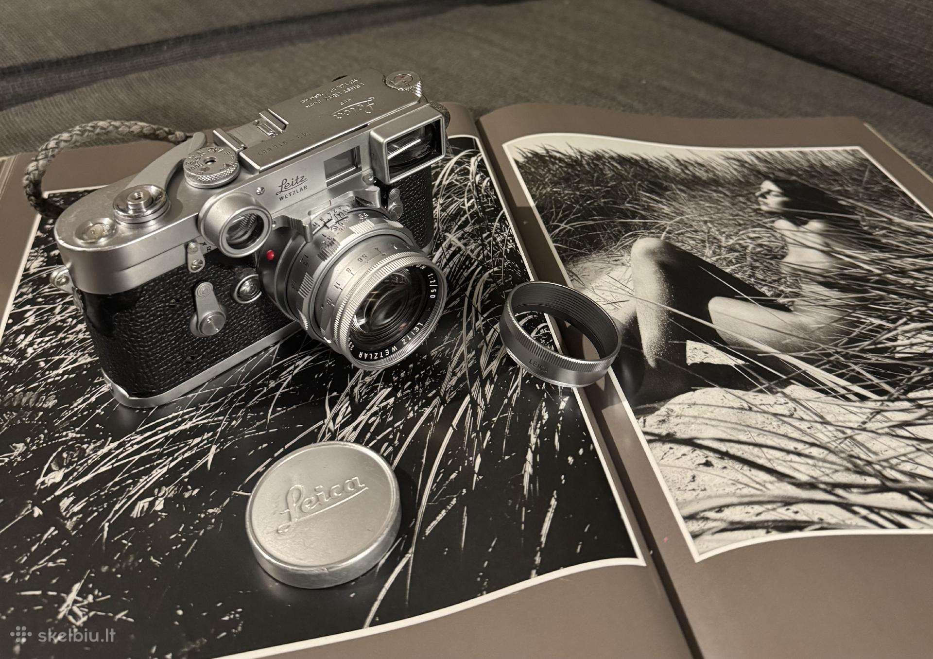 Parduodama legendinė “Leica M3 DS
