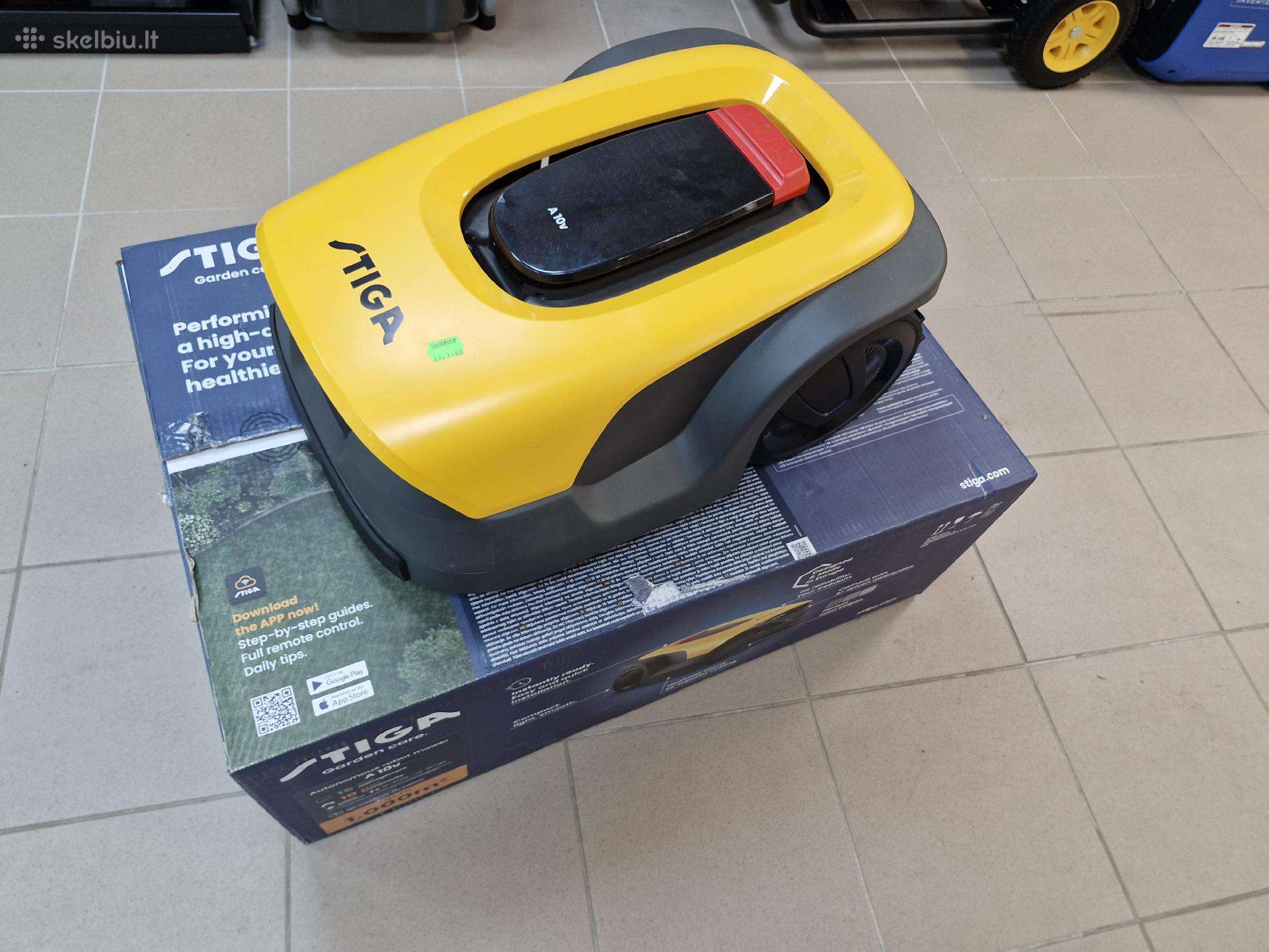 Naujas vejos robotas Stiga A 10v iki 10 arų