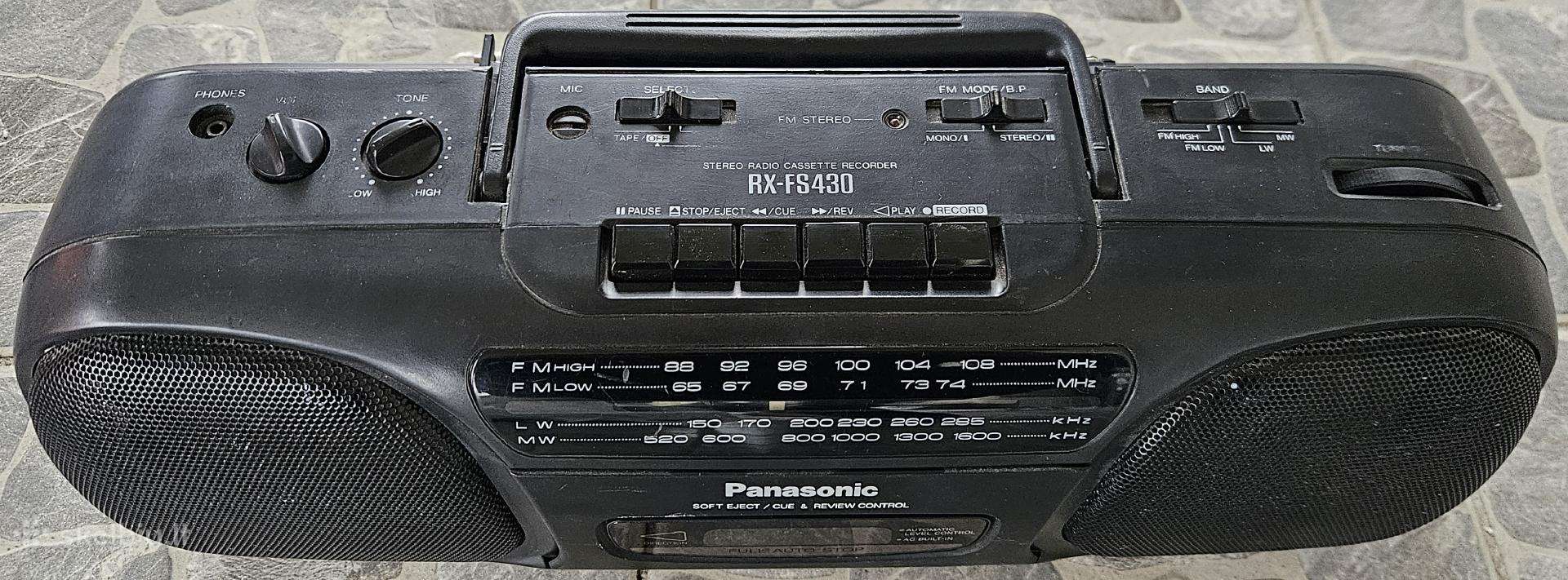 Kasetinė magnetola Panasonic Rx-fs430