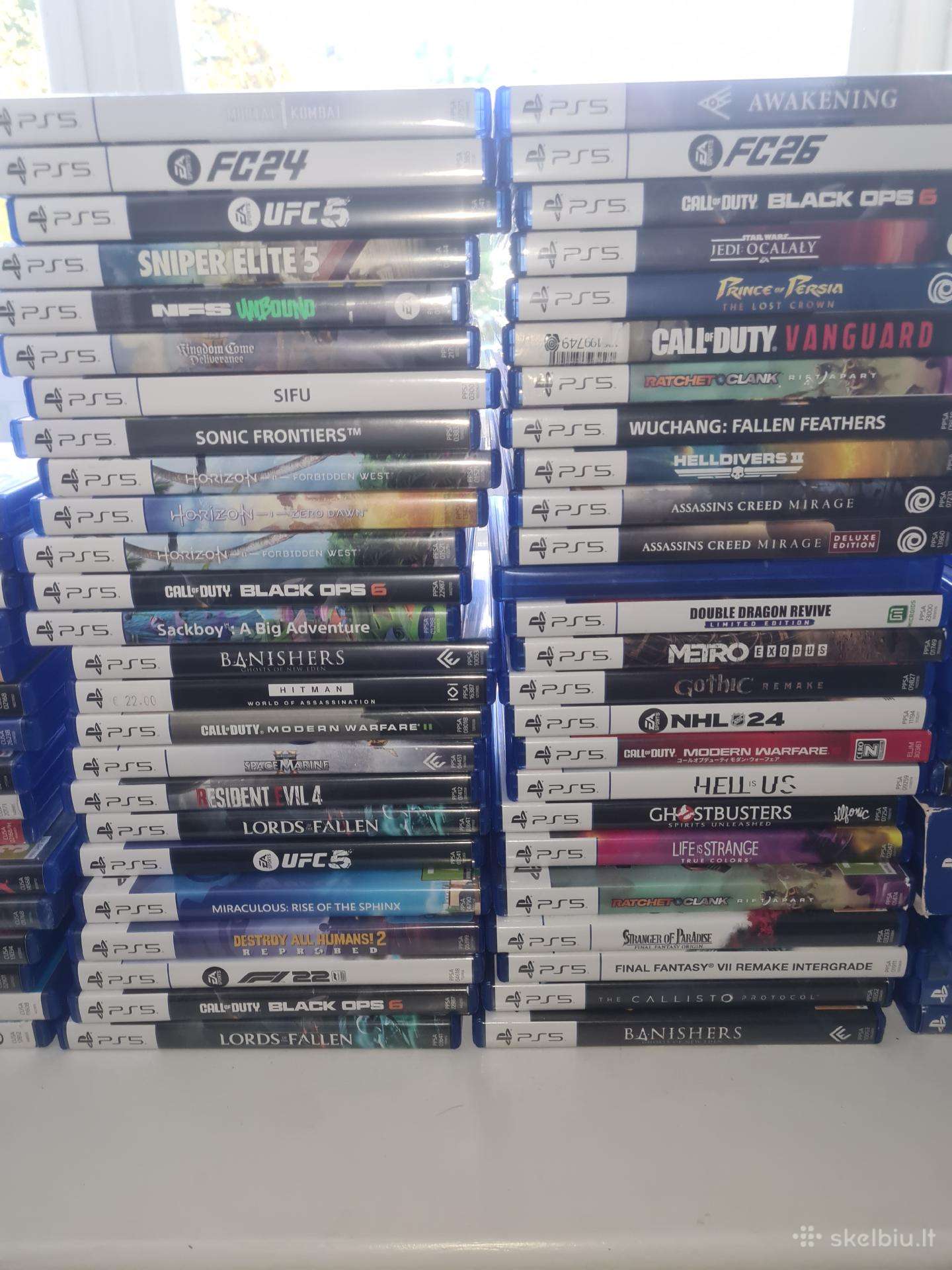 Playstation 4 ir Playstation 5 žaidimai2026.10.14