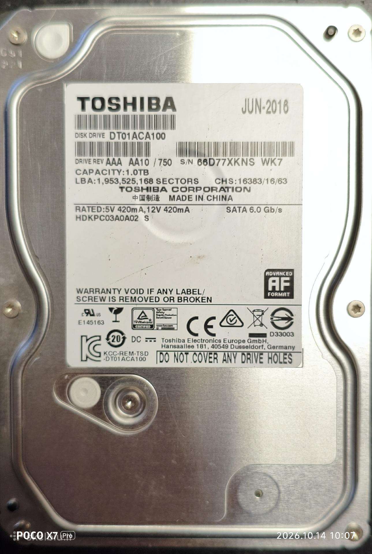 HDD Sata/ide/scsi diskai 3.5"