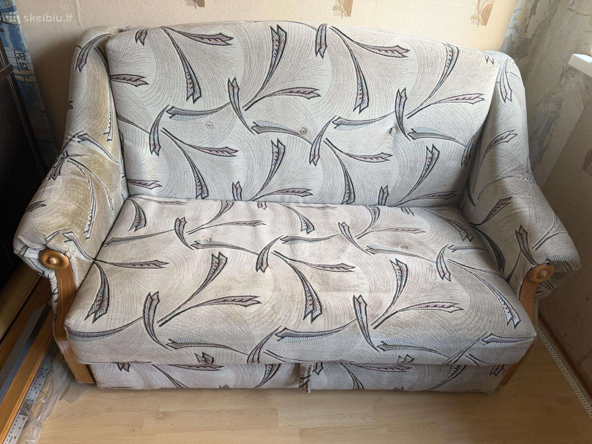 Dovanoju baldus ir sofa-lovą