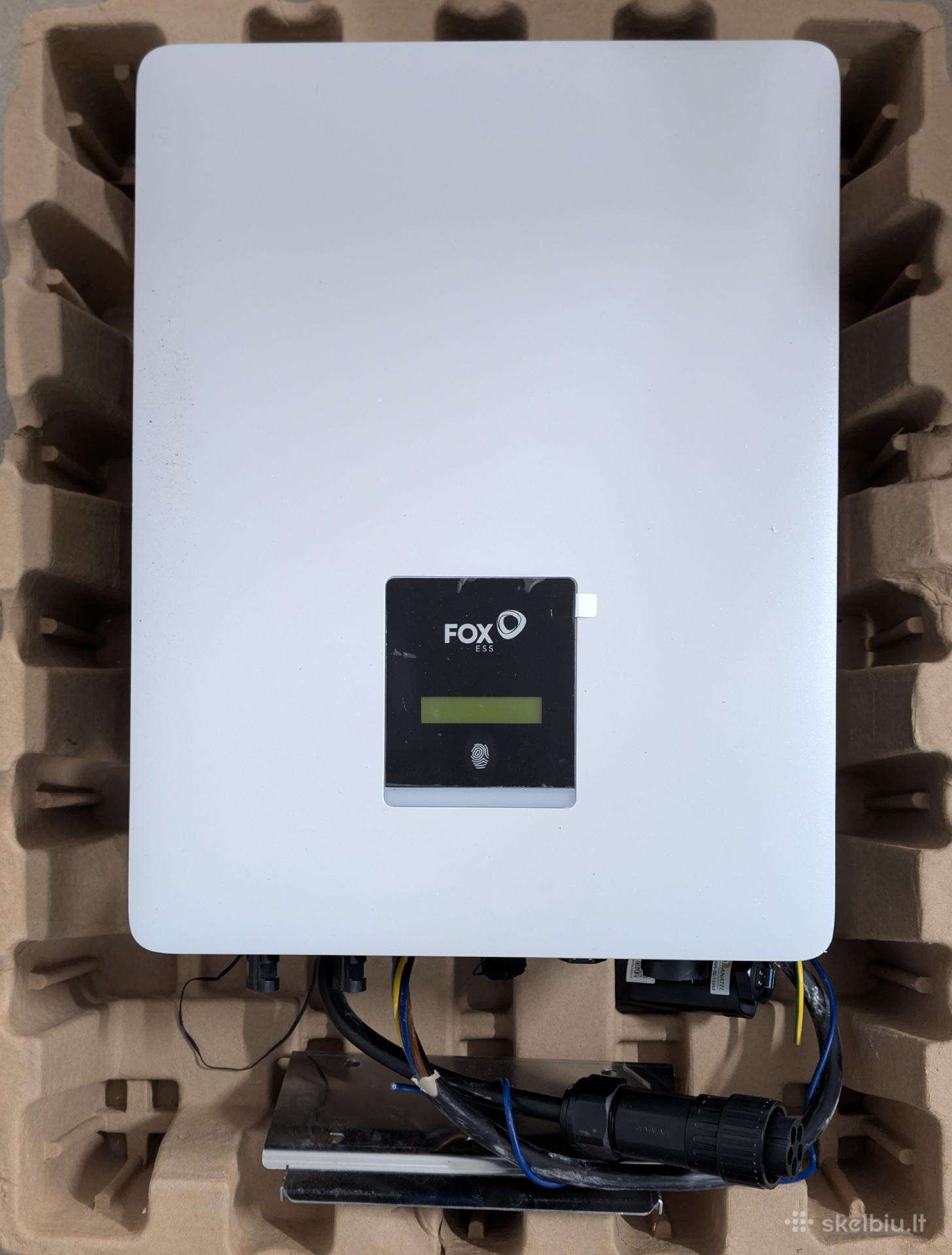 Foxess trifazis inverteris T12 12kw max iki 18kw