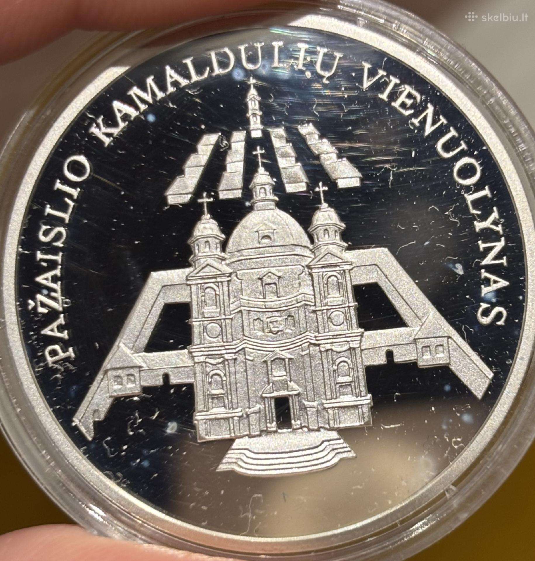 Pažaislio kamaldulių vienuolynas 50 LT proginė.