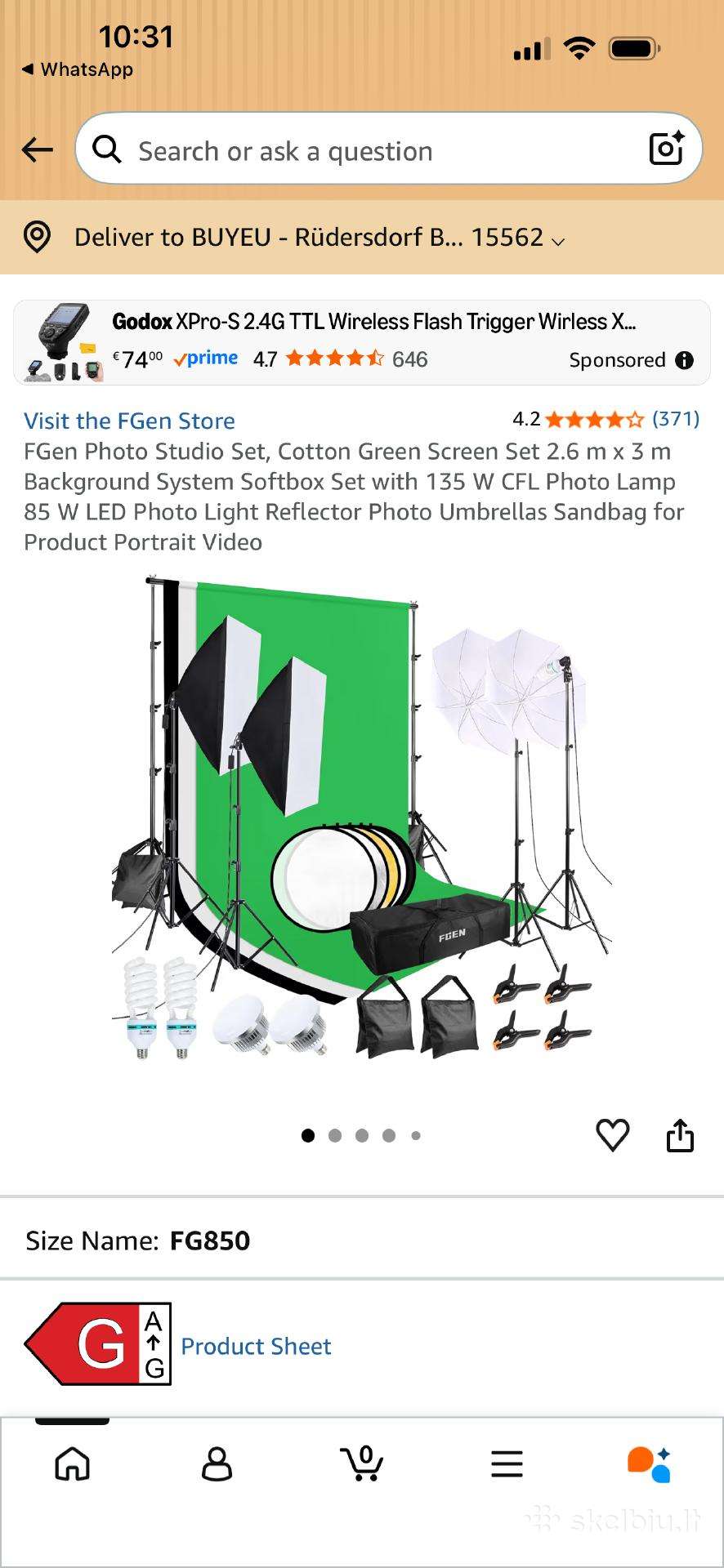 Foto studijos rinkinys