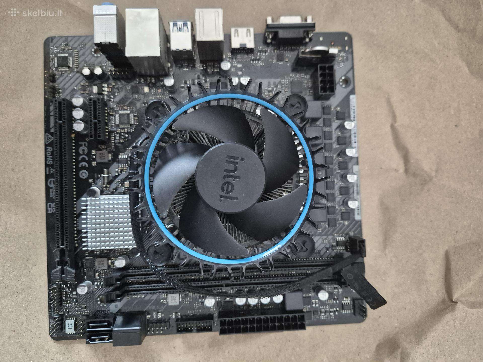 H610m-hvs + i3 12100f