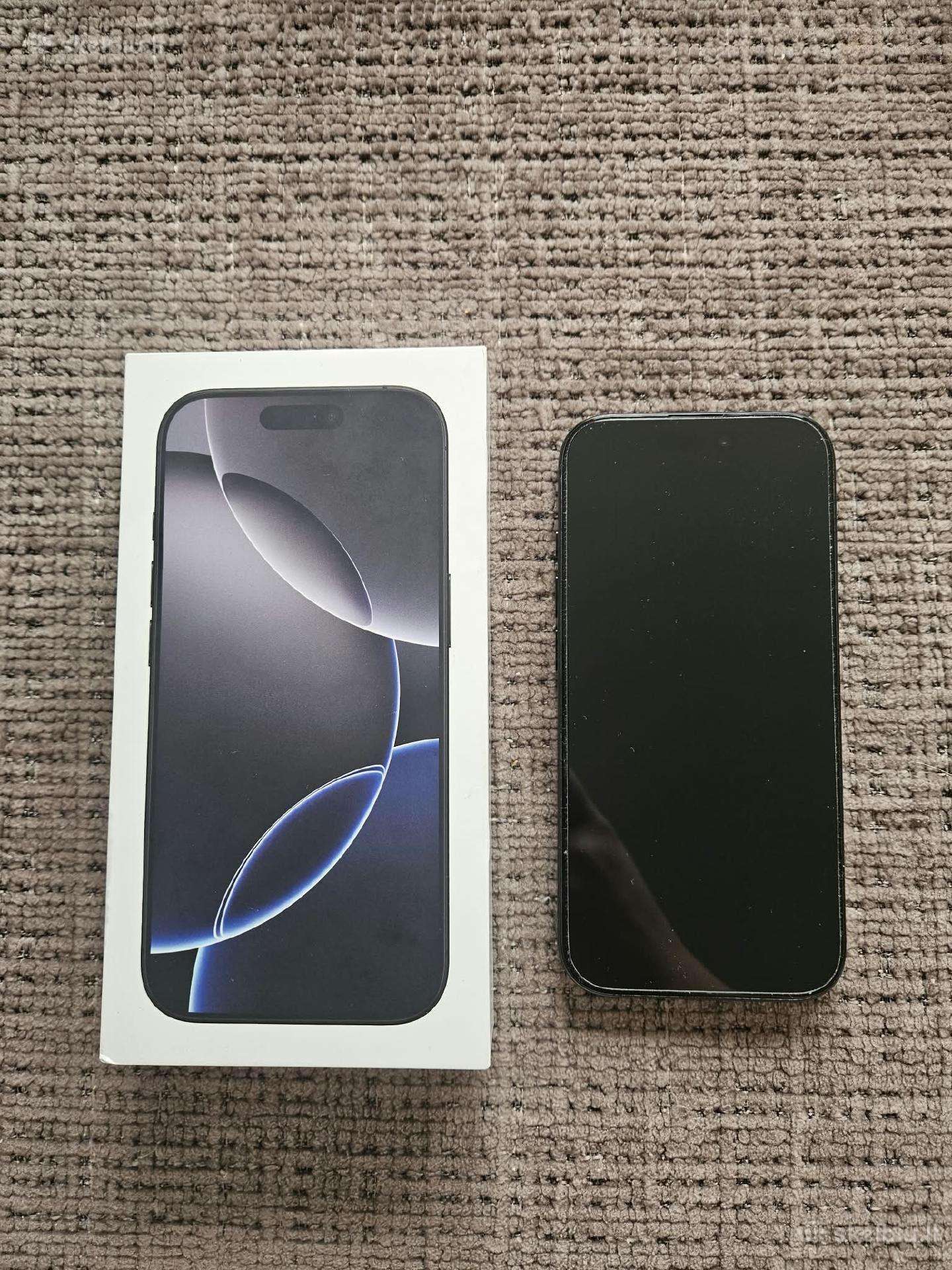 Puikios būklės iPhone 16 Pro 256 GB