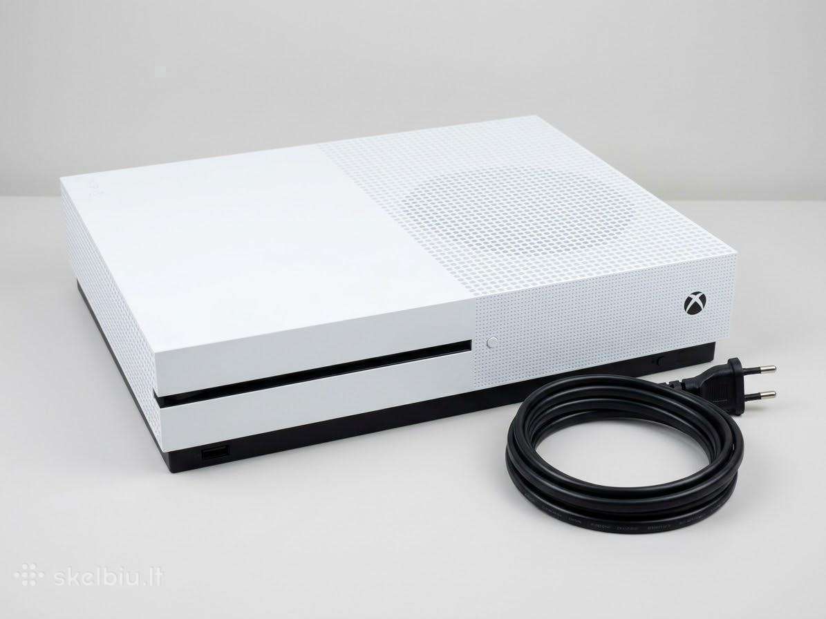 Xbox One S 1tb (su 2 pulteliais)