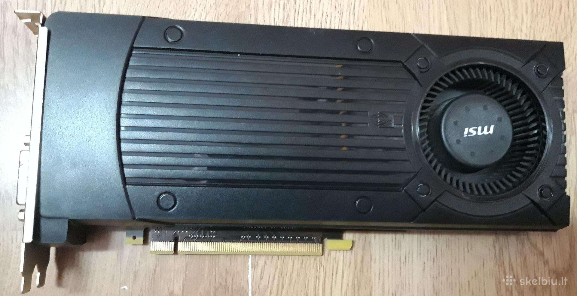 Vaizdo plokste: Msi Gtx 960 2gb Ms-v320