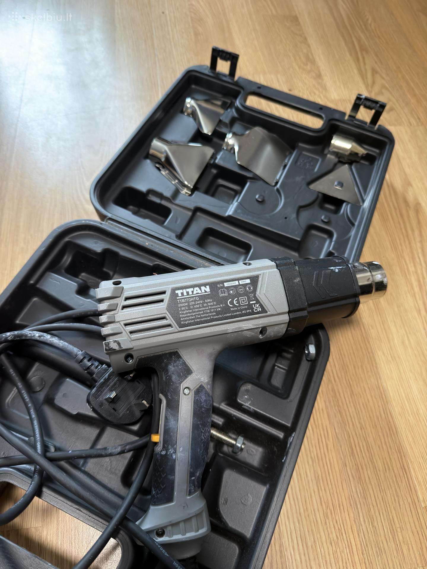 Titan Ttb773htg“ (2000 W) fenas