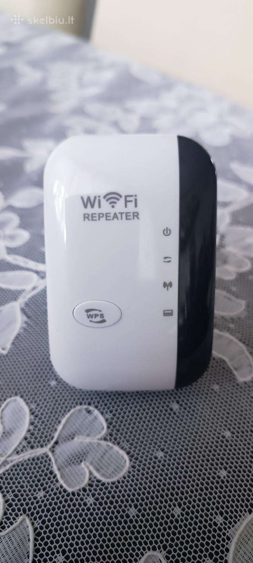 Wi-fi interneto signalo stiprintuvas