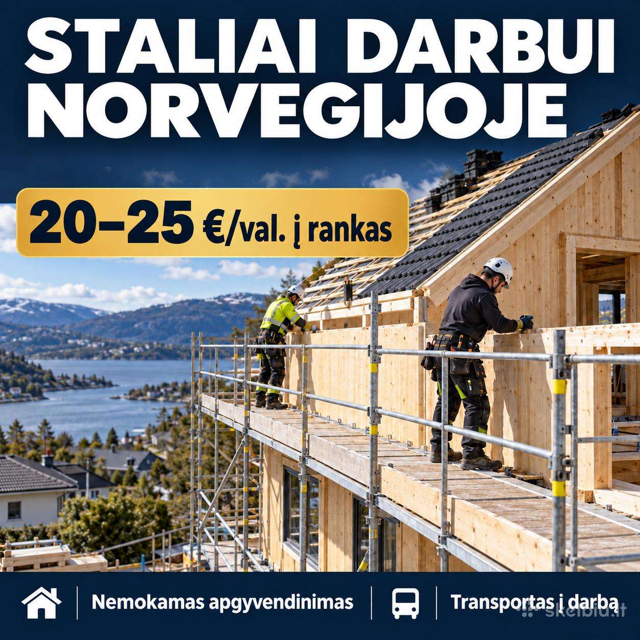 Staliai darbui Norvegijoje