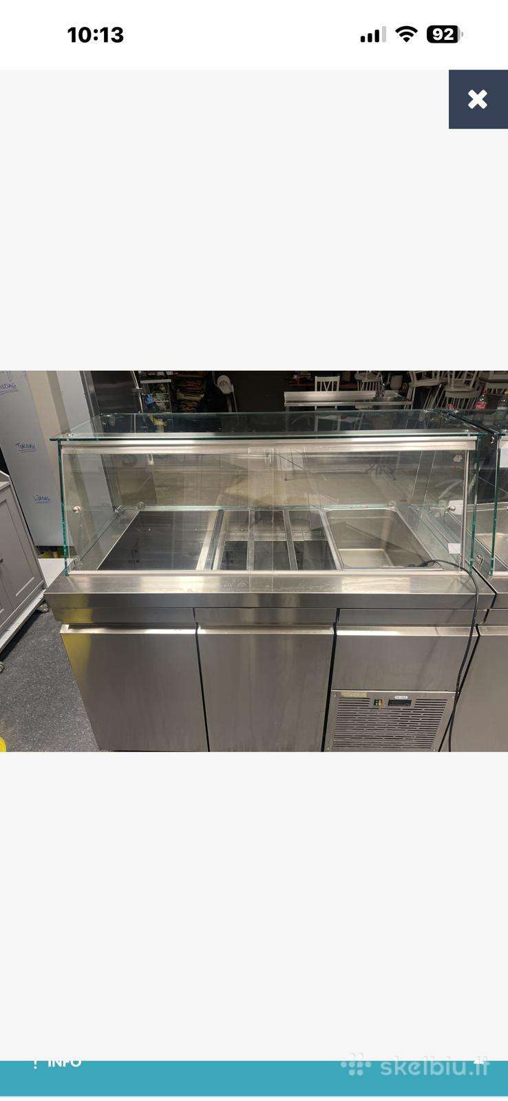 Commerical Hot food display counter