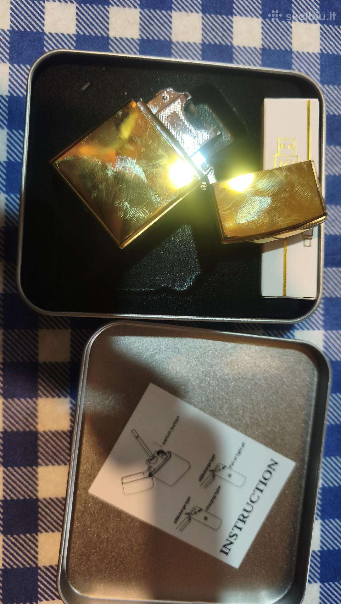 Naujas zippo tipo žiebtuvelis