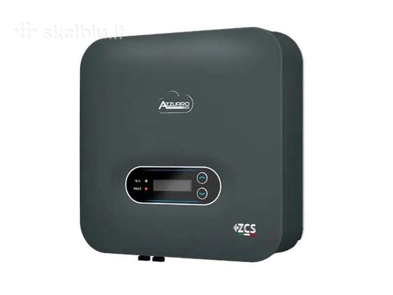 Naujas vienfazis inverteris Zcs Azzurro 1ph 4600tl