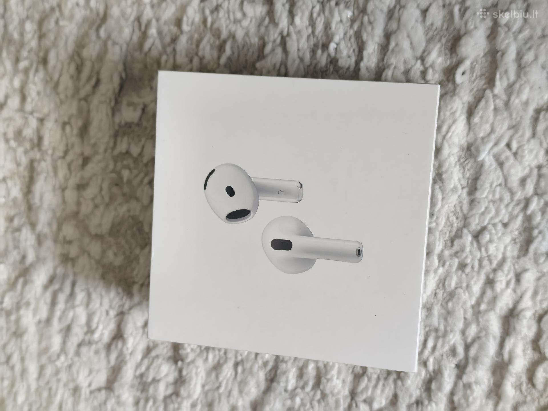 Airpods 4 su garso slopinimu