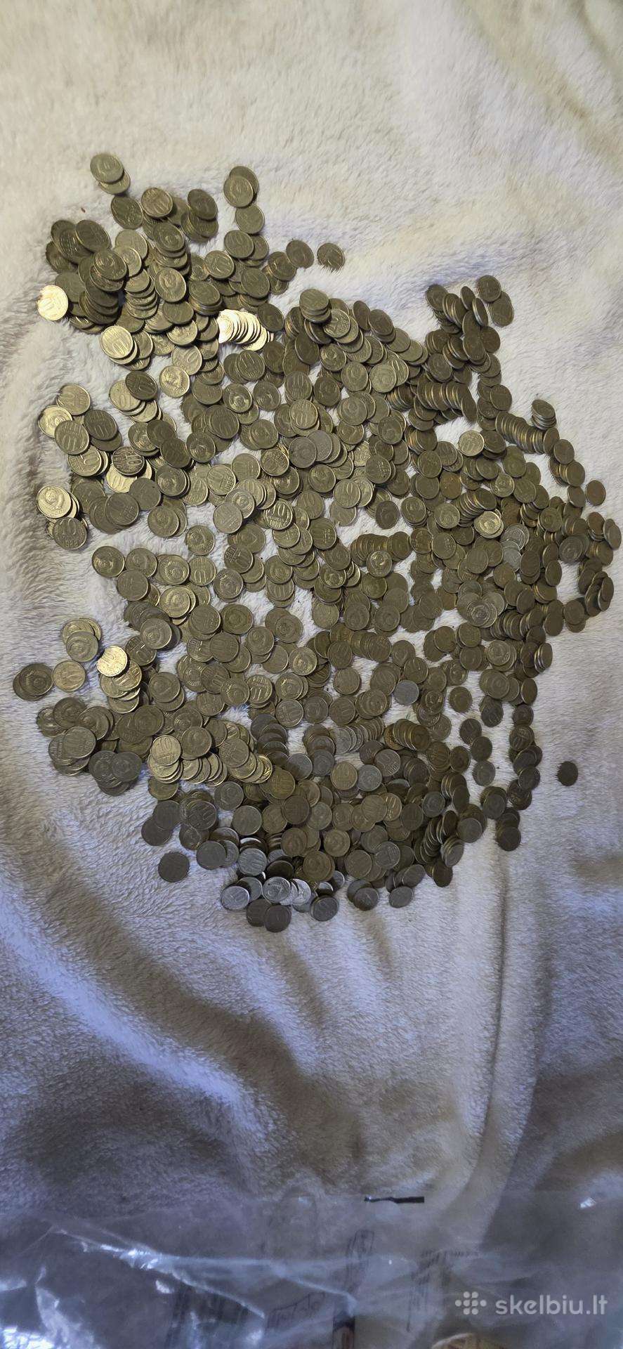 Rusiskos monetos 10 kapeiku