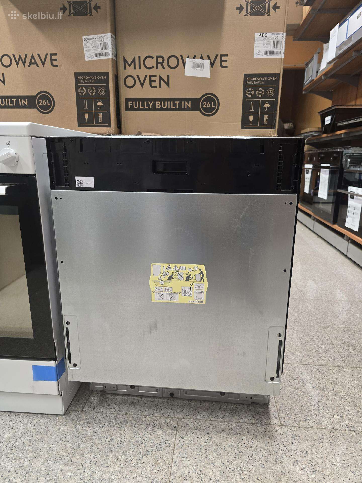 Įmontuojama indaplovė Aeg Gi9220x2tn
