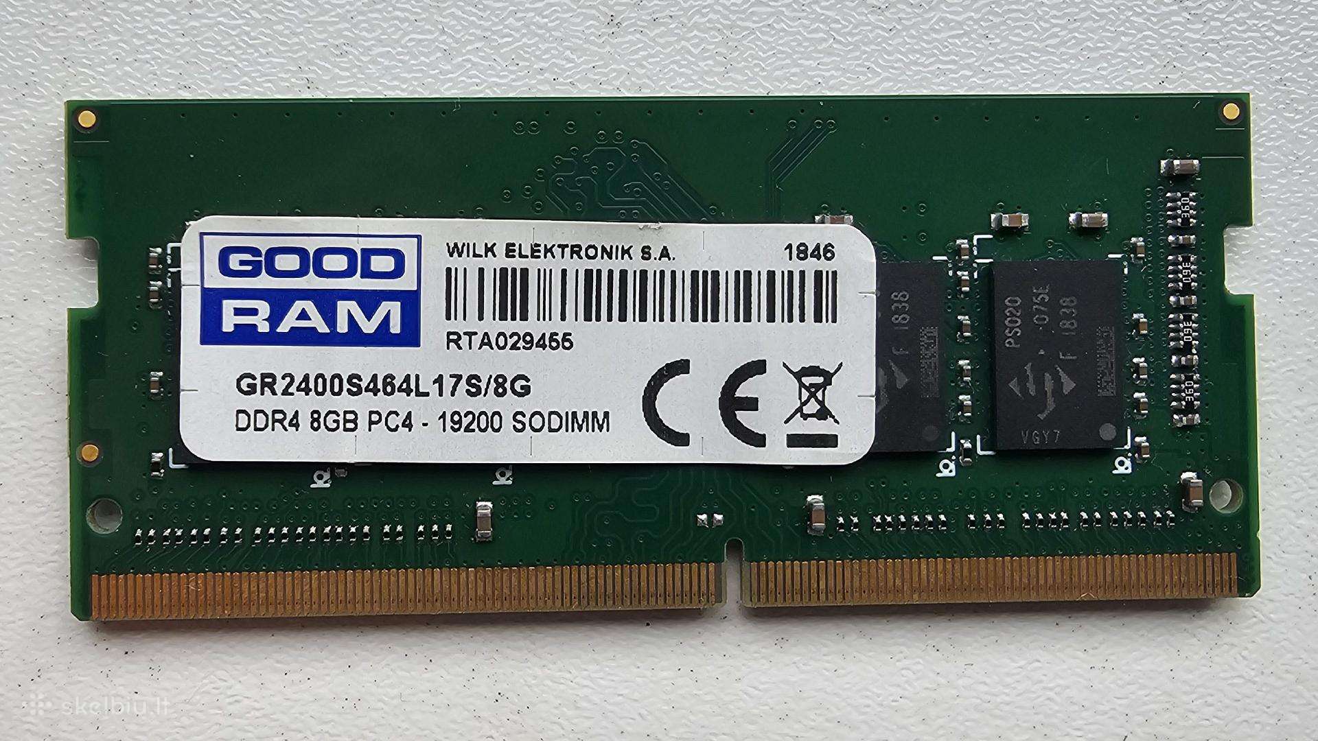 8gb RAM Ddr4 Sodimm