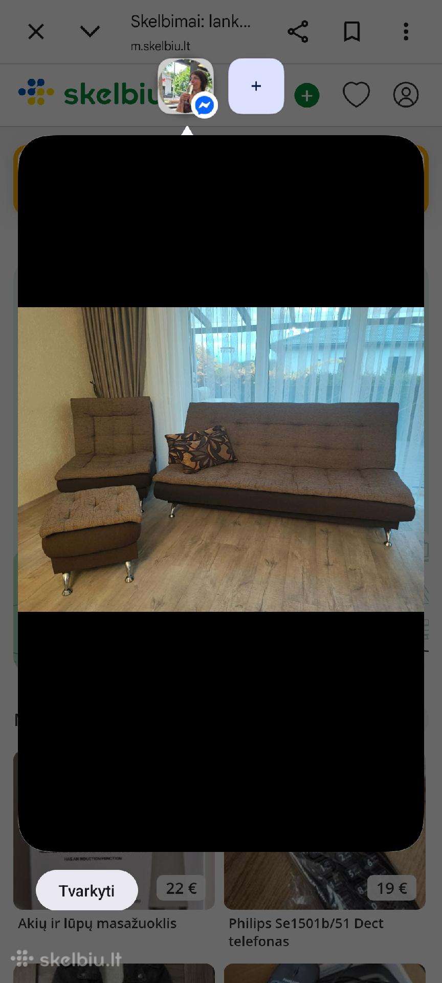 Sofa lova