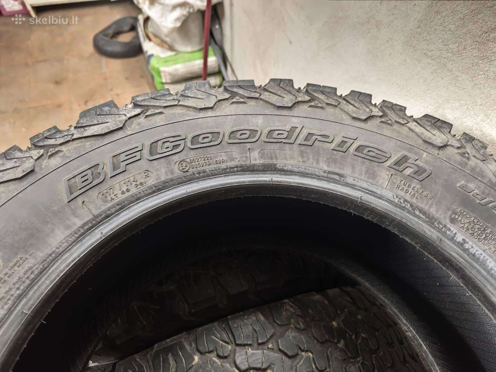 Padangos All terrain 4vnt Bf Goodrich Lt265/65r18
