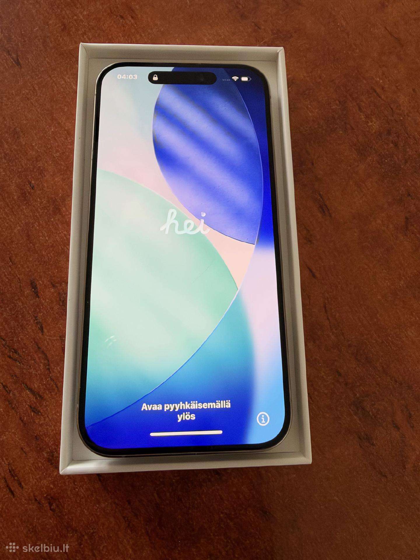 iPhone 15pro, 1tb, Natural Titanium