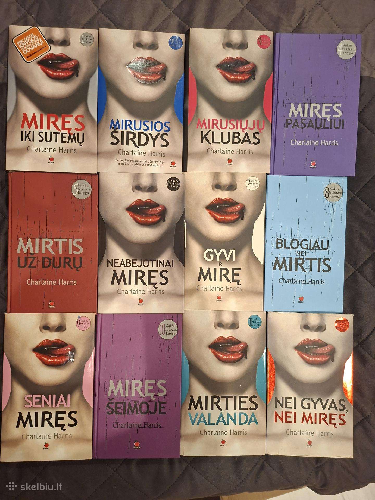 Charlaine Harris Miręs iki sutemų 1-12d. 13d. Pdf