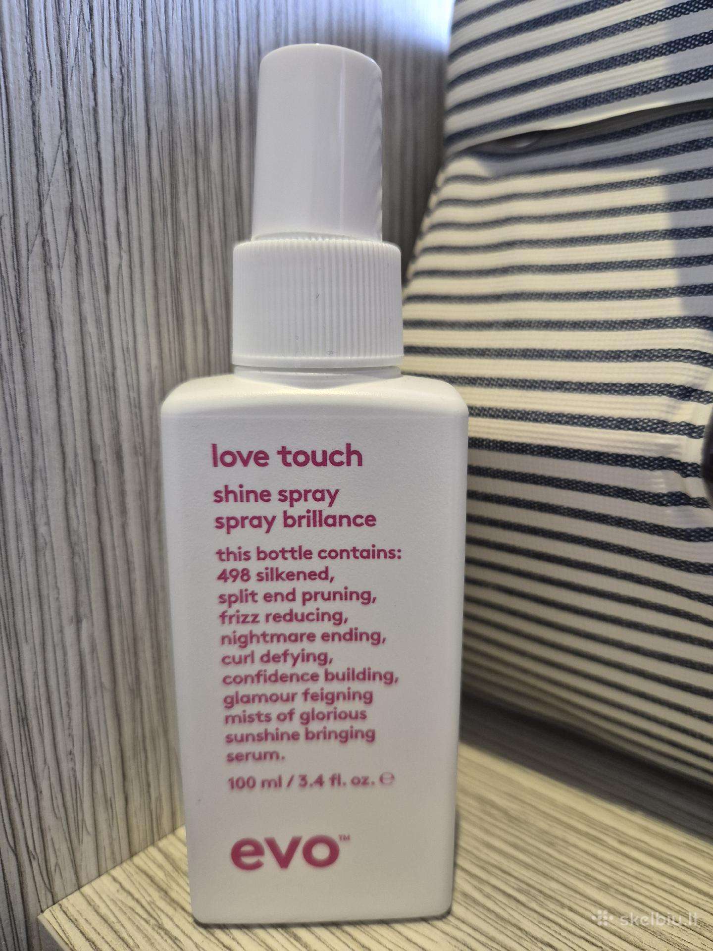 EVO Love Touch plaukų spindesio Purškalas 100ml