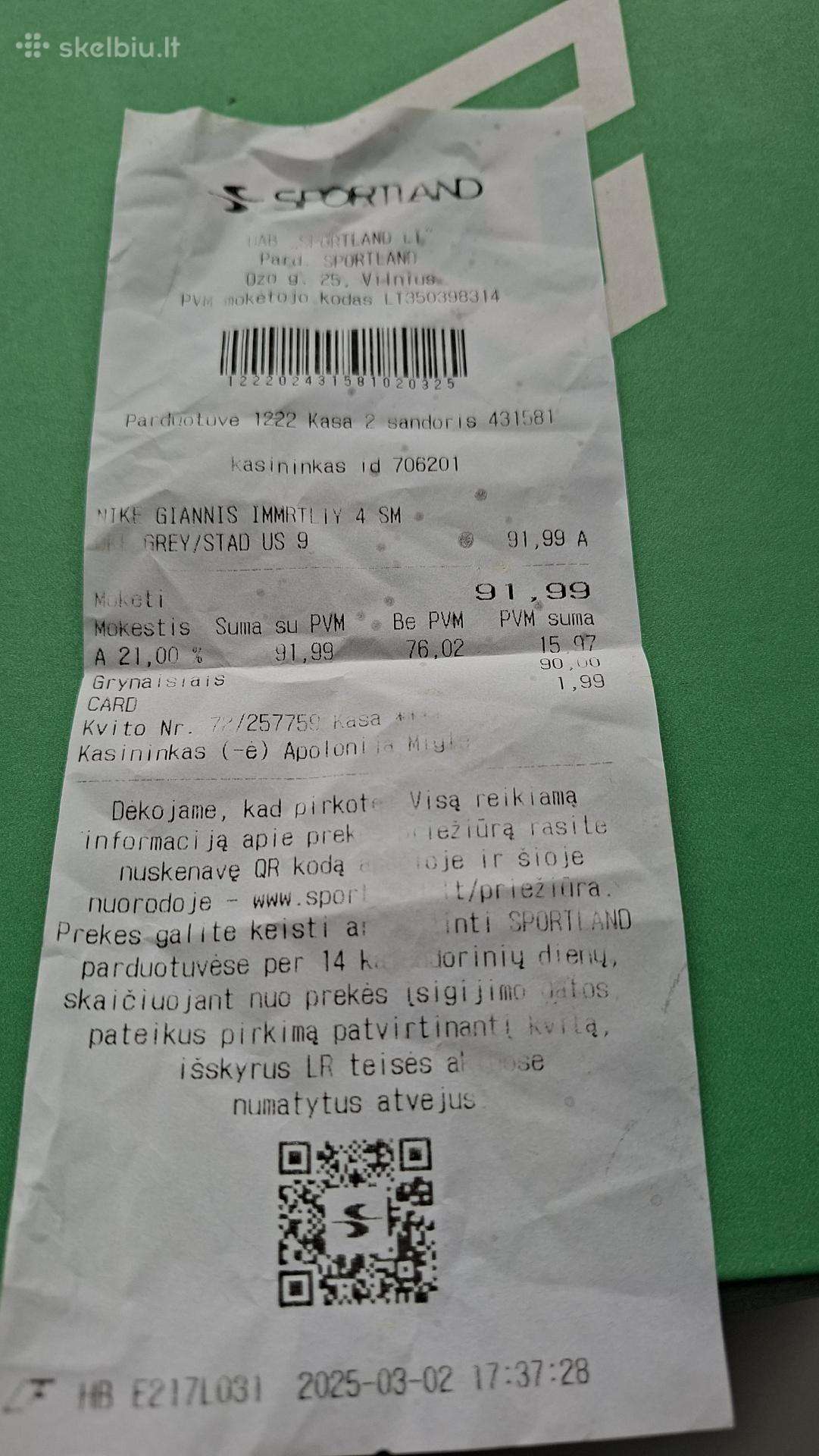 Parduodami krepšinio batai