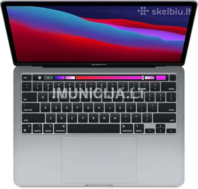 MacBook Pro 13 TB 2020 Apple M1 8gb/256gb + 3 mėn
