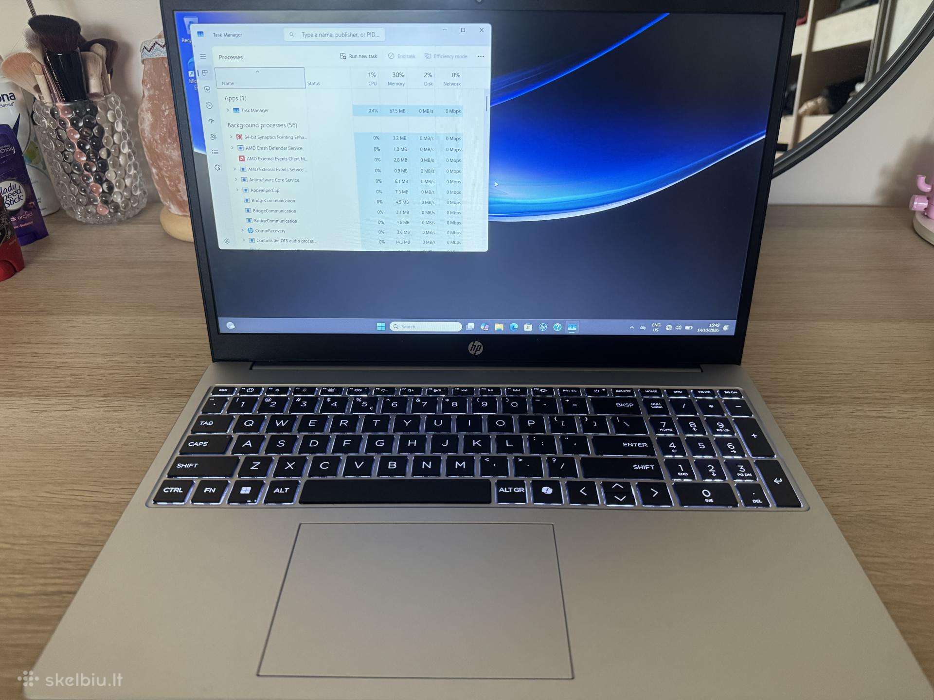 Hp 255r G10 nešiojamas kompiuteris