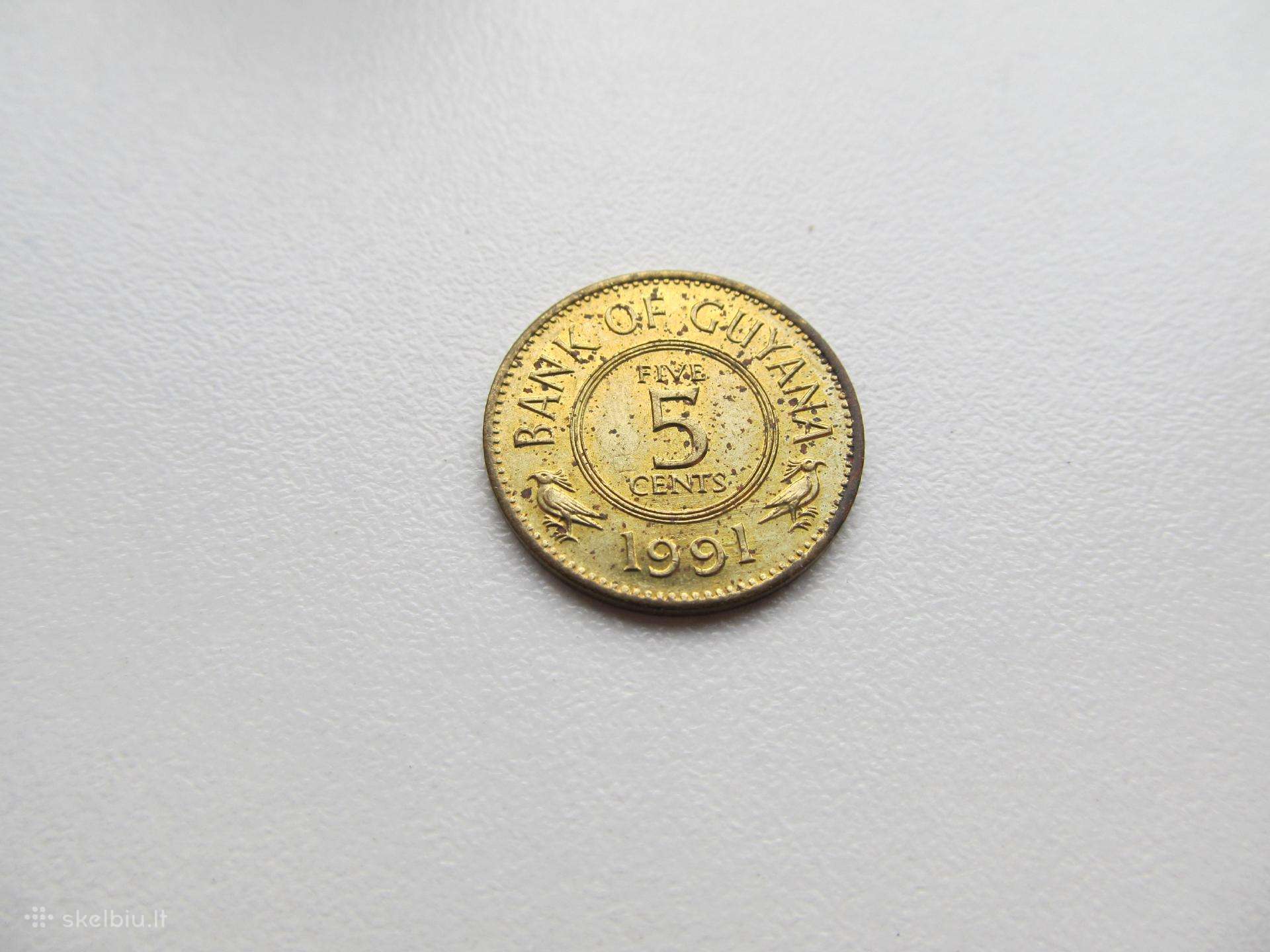5 centai , Gajana , 1991