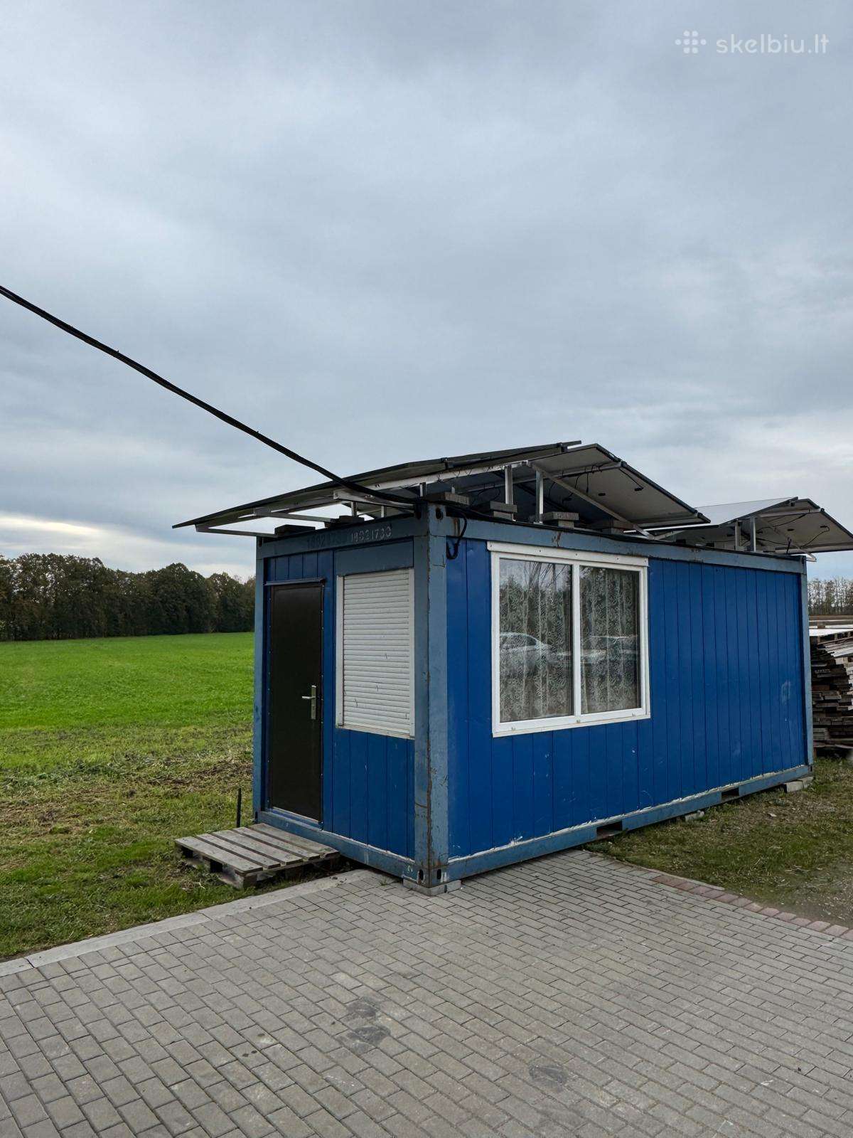 Moduliniai konteineriniai nameliai, sandėliai,ofis
