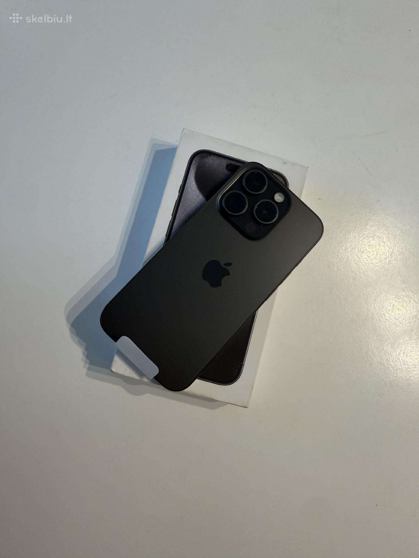 Apple iPhone 15 pro 128gb black titanium New