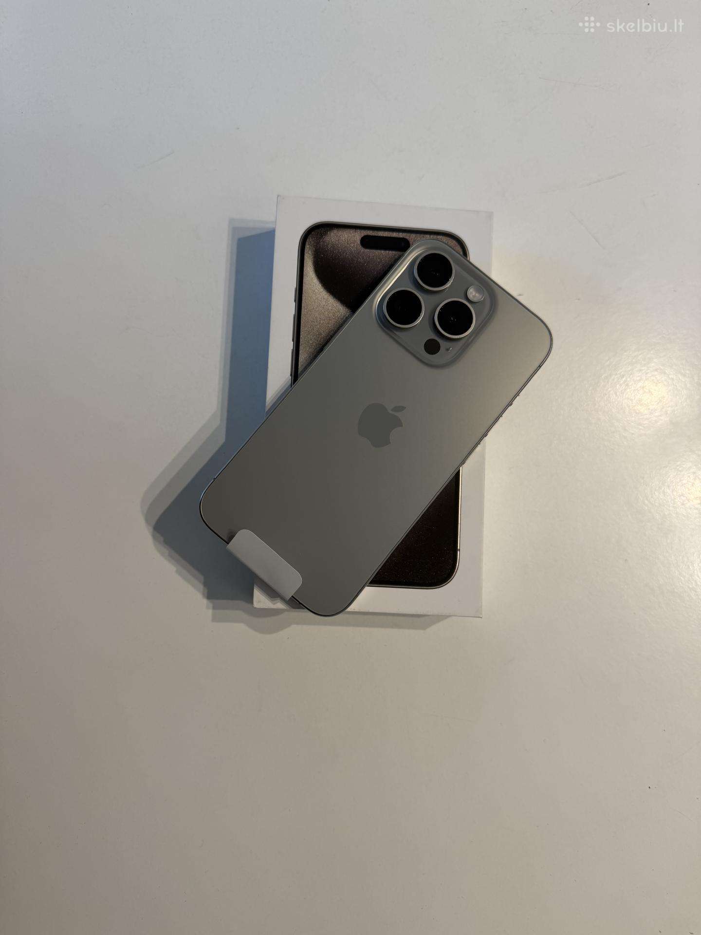 Apple iPhone 15 pro 256gb natural titanium New