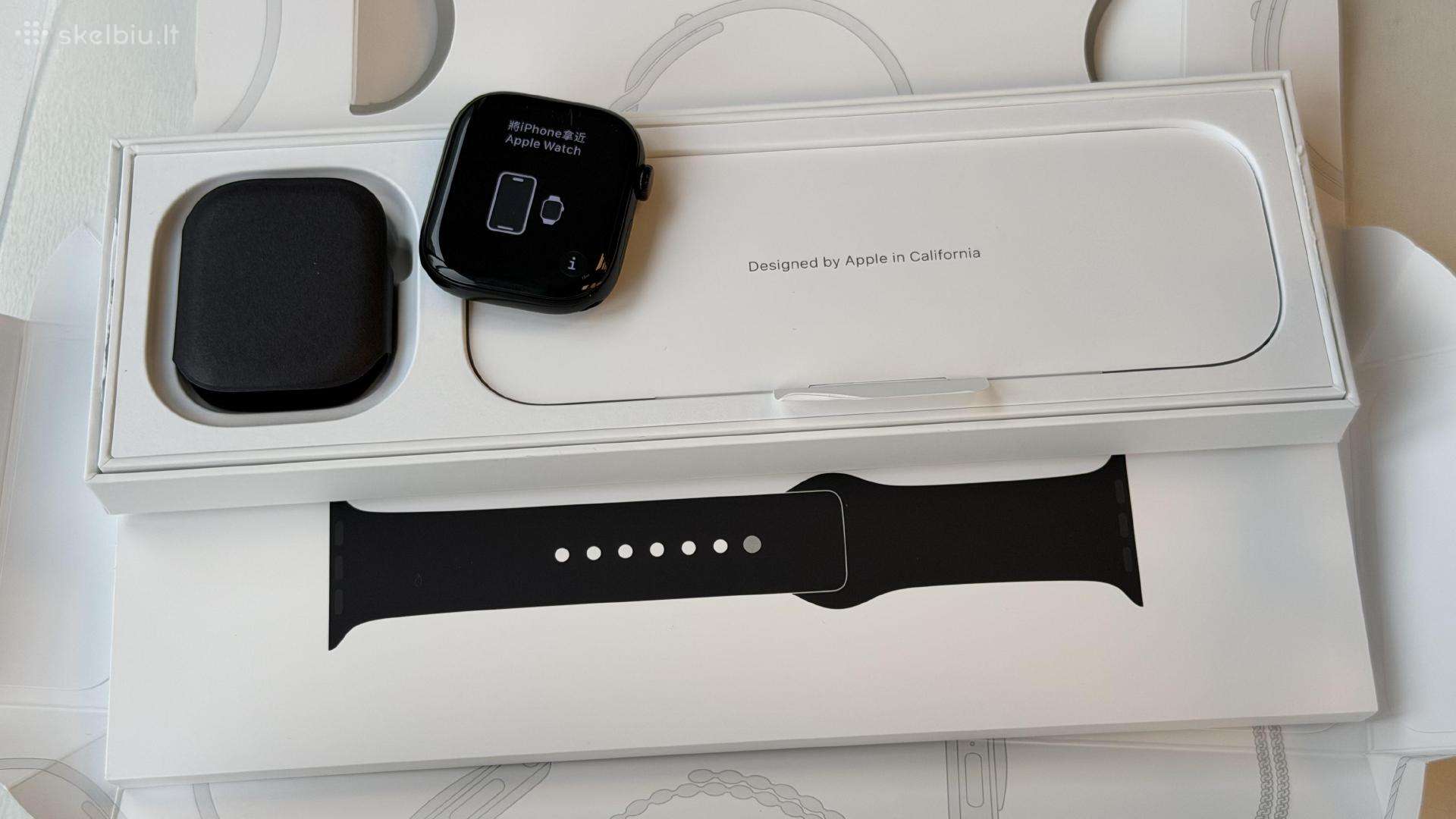 Apple Watch Series 11 46 mm GPS Jet Black +stiklas