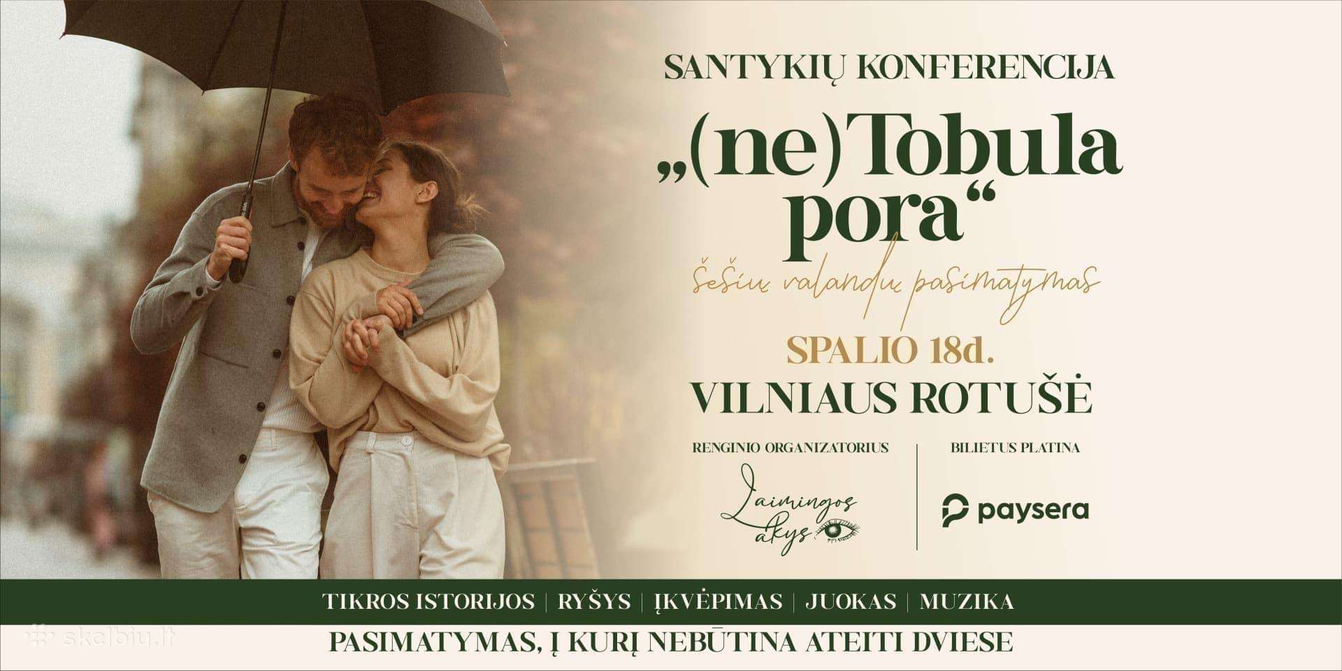 Santykių konferencija (ne)tobula pora 2026 Vilnius
