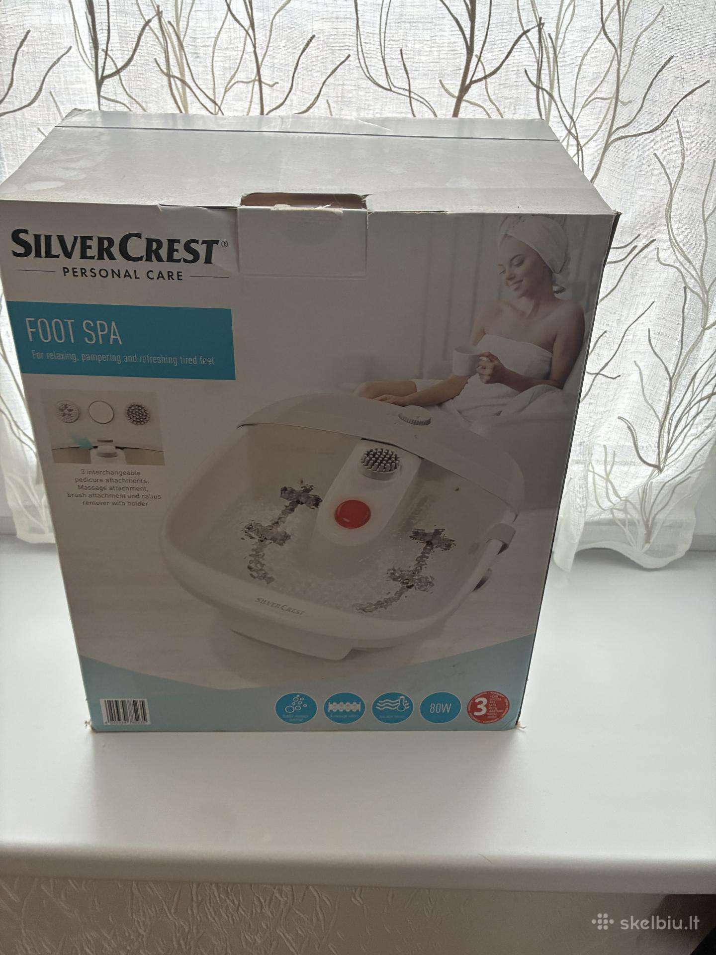 „Silvercrest Foot Spa“ pėdų masažinę vone