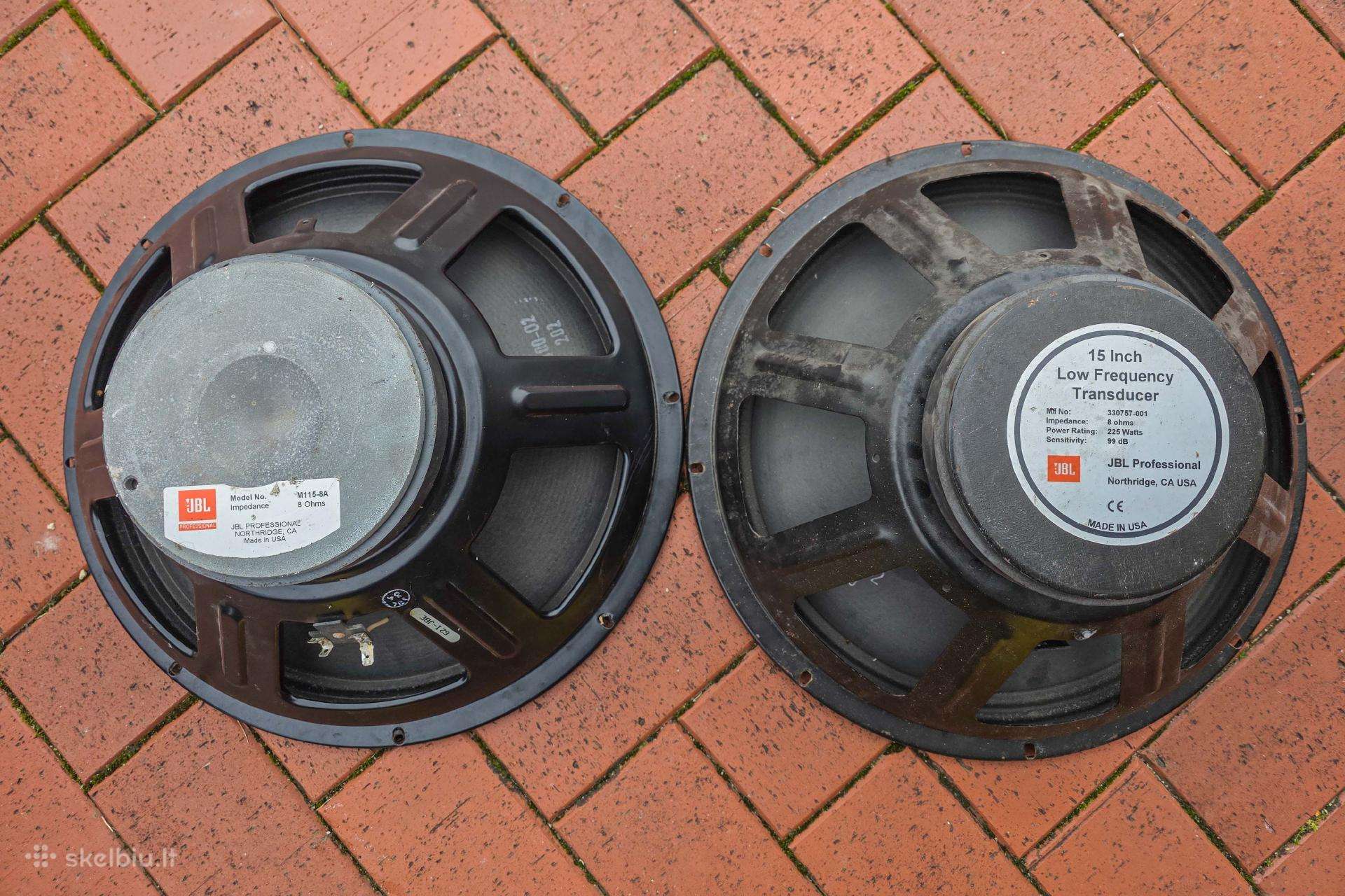 Garsiakalbiai Jbl Professional '15, 8 ohms