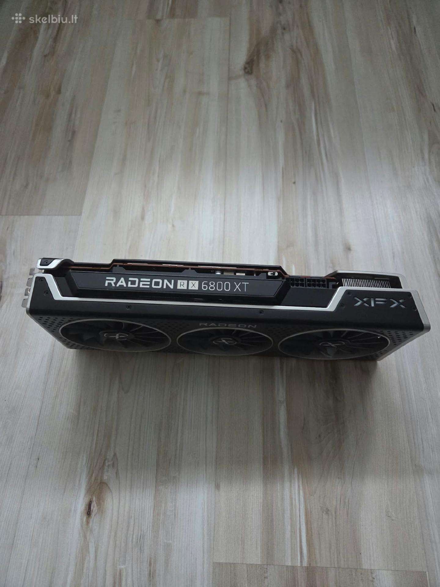 Rx 6800 XT, arba mainymas su mano priemoka