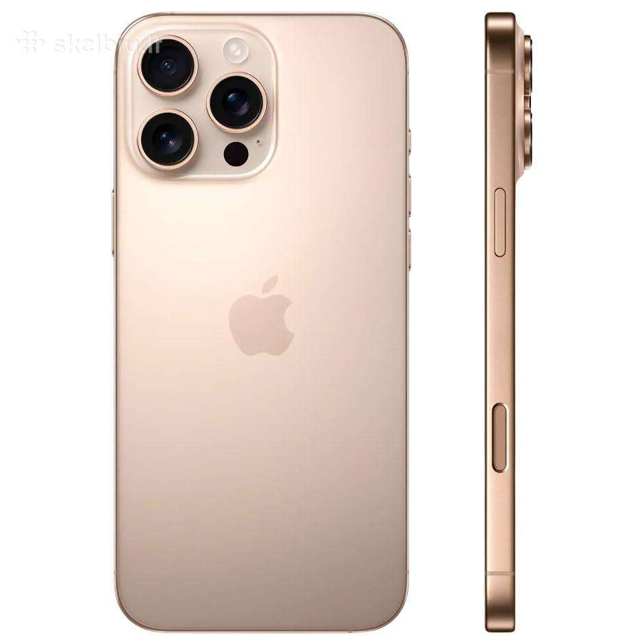 Apple iPhone 16 Pro, 256gb, Desert Titanium