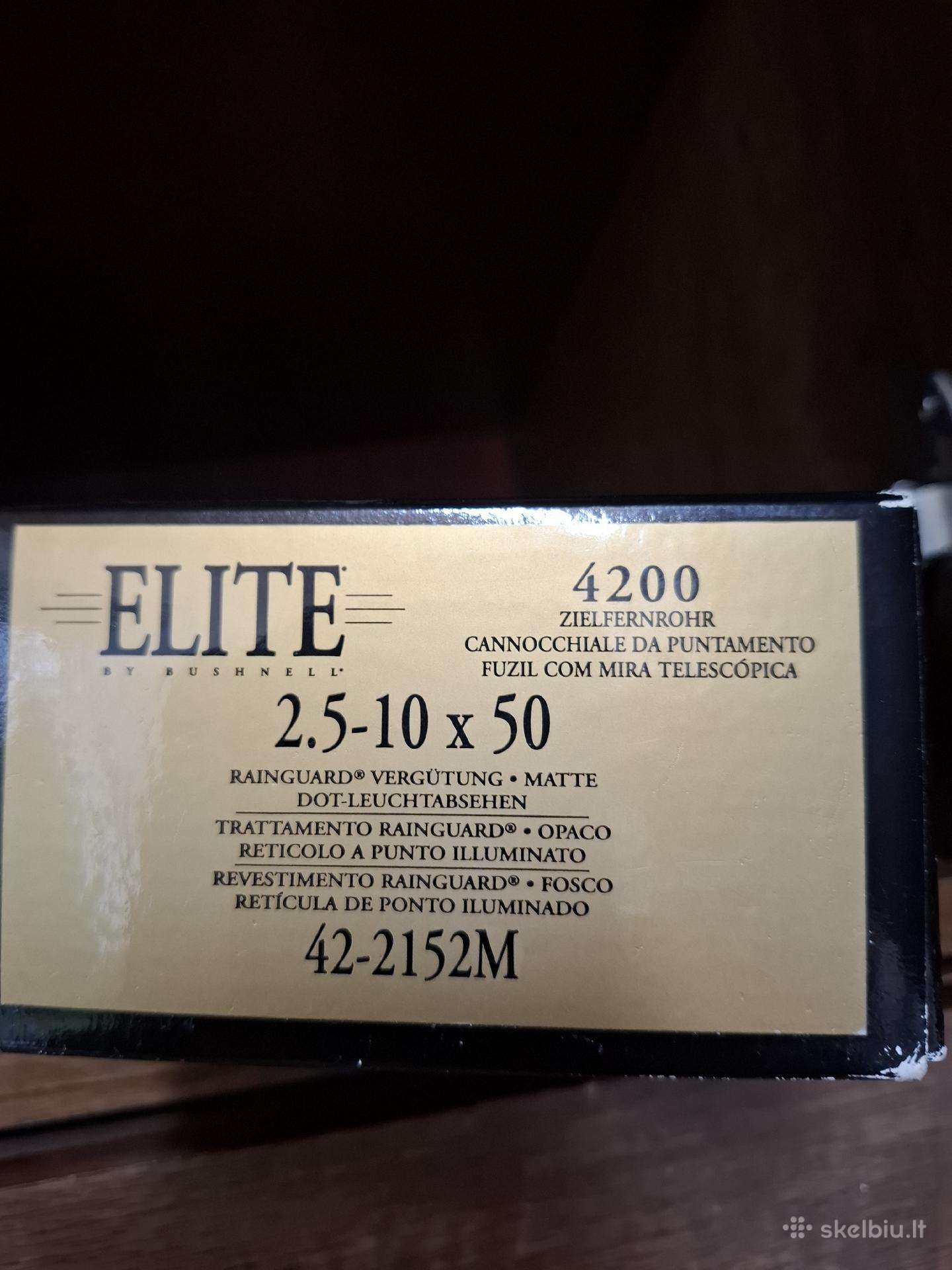 Bushnell elite-4200 2,5-10x50