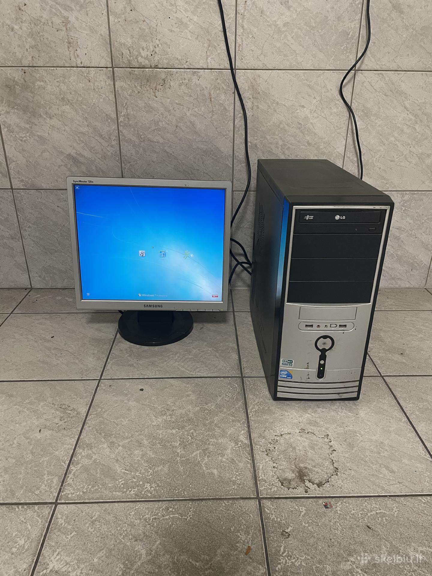 Sisteminis blokas + monitorius