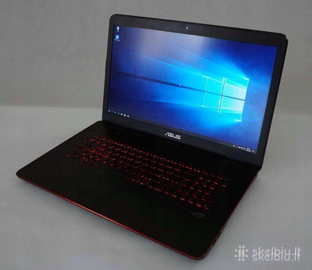 Asus Rog 17.3fhd Ips i7 Gtx860 16gb 1tb 256gb